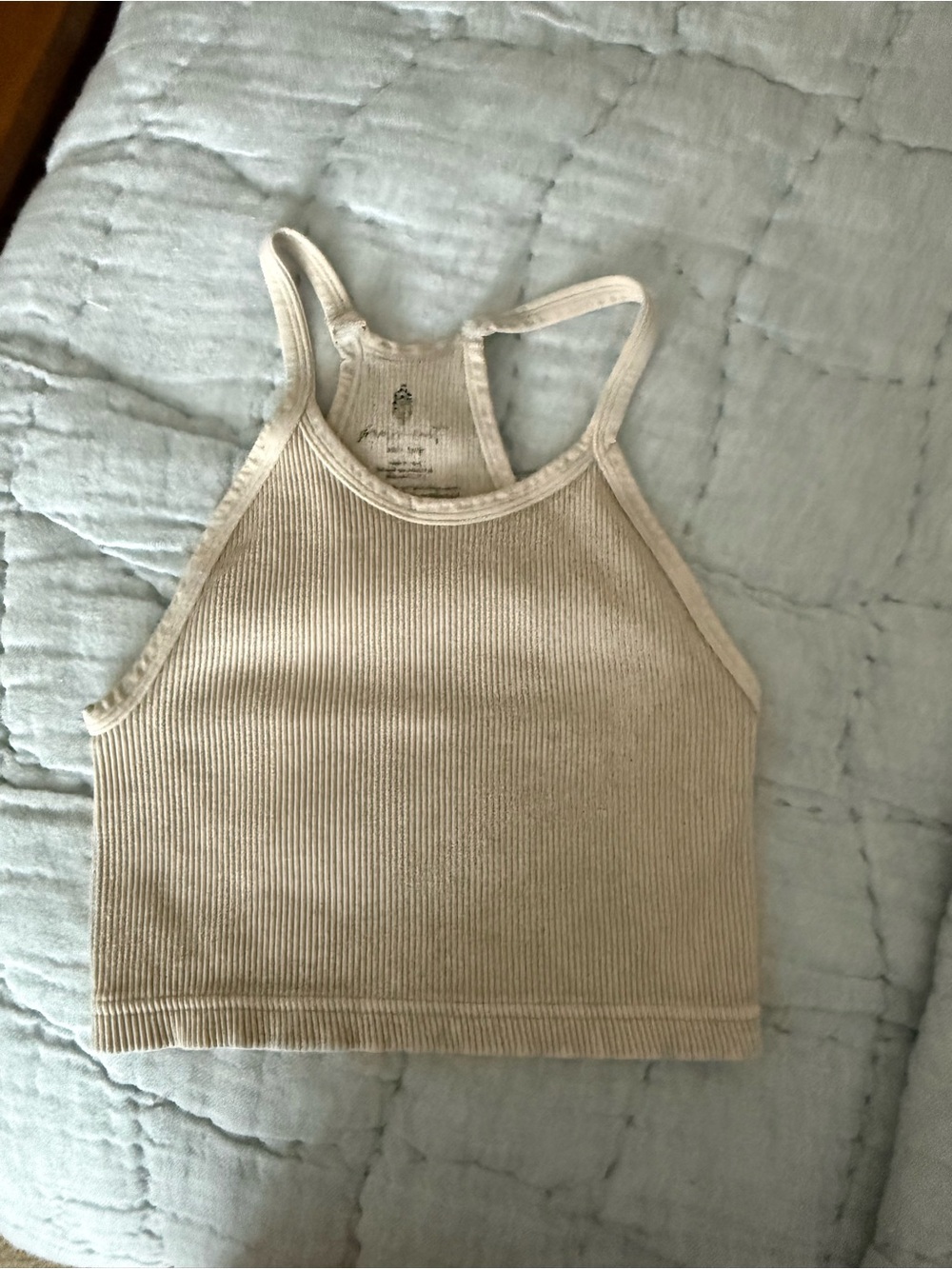 Free people happiness runs crop tank top